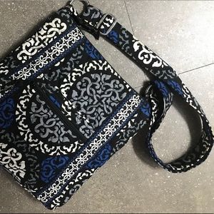 Vera Bradley Hipster Crossbody: Canterberry Cobalt